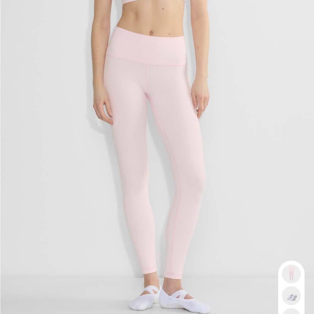 Aritzia TNA BUTTER Cheeky Hi-Rise 28” Legging – Villa Pink – Size 6
